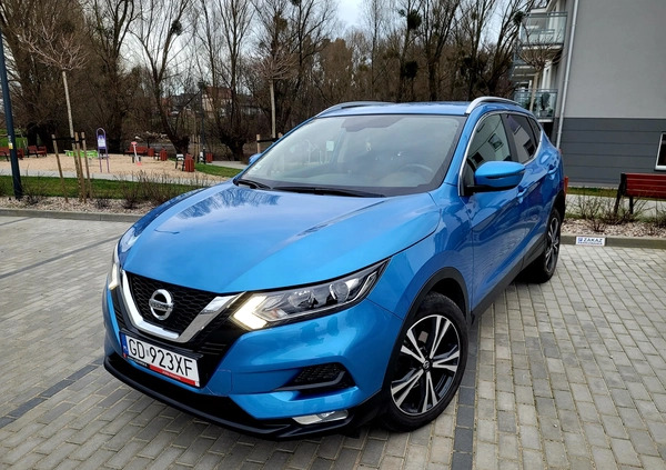 Nissan Qashqai cena 85900 przebieg: 40000, rok produkcji 2020 z Gdańsk małe 631